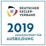 Ausgezeichnet für Ausbildung 2019, deutscher Seglerverein