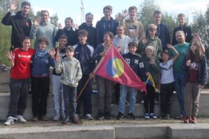 Gruppenfoto Herbstübernachtung