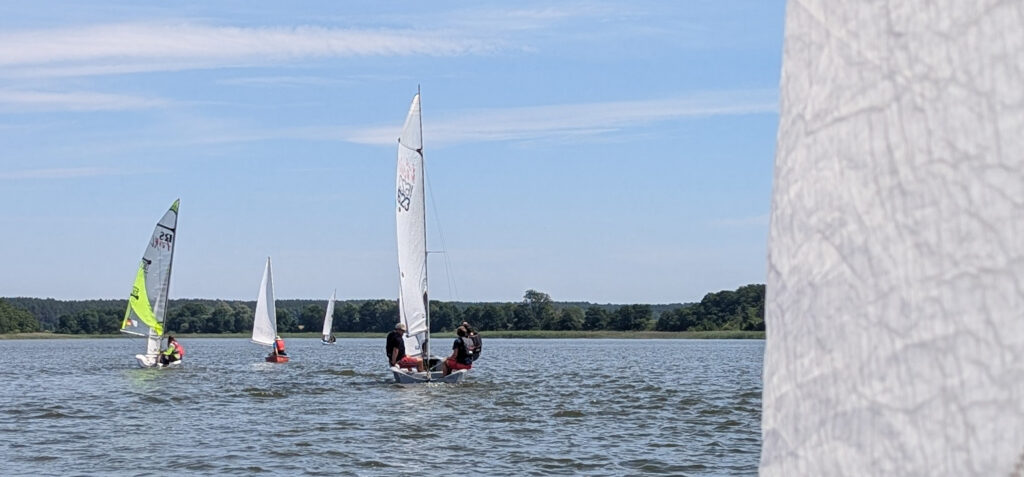 Die SVGS-Flotte auf dem Sternberger See