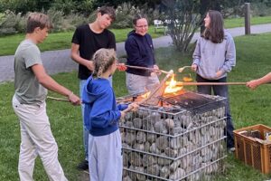Wie heißt ein kleines Feuerchen auf Französisch? La Gerfeuer.