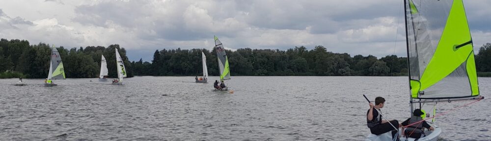 Die Flotte auf dem Neuländer See