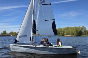 Segeln während der Veranstaltung