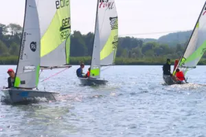 Feva-Flotte auf dem Neuländer See